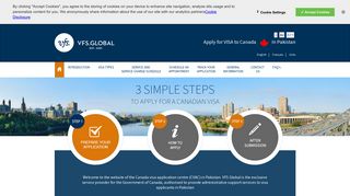 
                            9. Canada Visa Information - Pakistan - Home Page - VFS Global