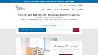 
                            7. CanadaHelps: Donate to any charity in Canada