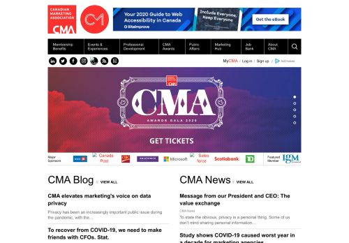
                            11. Canadian Marketing Association: Events, Courses, Jobs - CMA