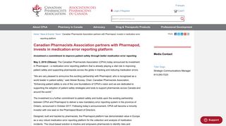 
                            5. Canadian Pharmacists Association partners with Pharmapod, invests ...