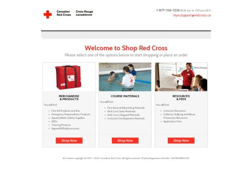 
                            13. Canadian Red Cross - Shop Online
