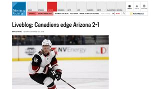 
                            11. Canadiens face Coyotes in Glendale | Montreal Gazette