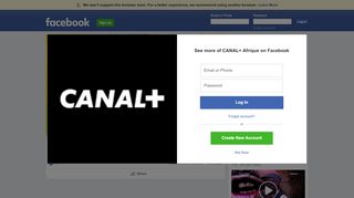 
                            7. CANAL+ Afrique - www.canalplus-afrique.com - Facebook