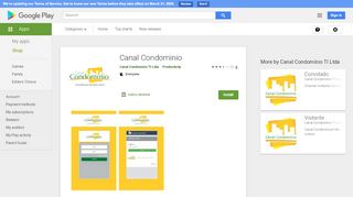 
                            7. Canal Condominio – Apps no Google Play