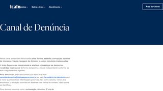 
                            7. Canal de Denúncia - Icatu Seguros