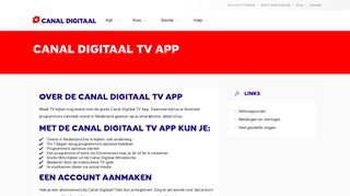 
                            3. Canal Digitaal TV App