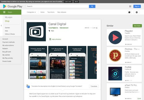 
                            10. Canal Digital – Appar på Google Play