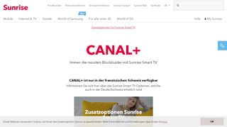 
                            11. CANAL+ - Sunrise