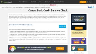 
                            8. Canara Bank Credit Card Balance Check - How to check credit card ...