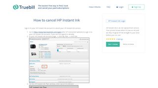 
                            11. Cancel HP Instant Ink - Truebill