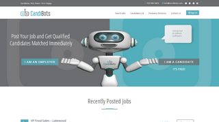 
                            6. Candibots – AI Hiring Solutions - Candibots