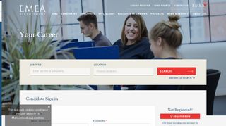 
                            12. Candidate Login | EMEA Recruitment