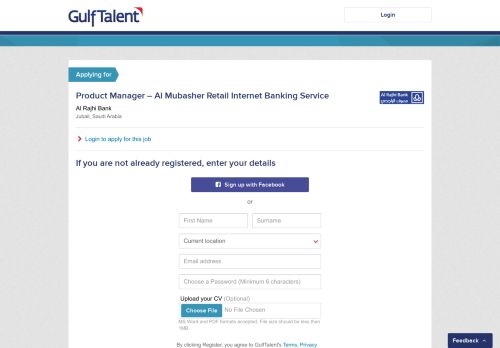 
                            10. Candidates Registration - GulfTalent