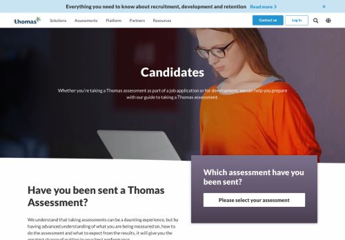 
                            7. Candidates - Thomas International
