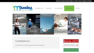 
                            13. Candidaturas | Balcão 2020 - Programa Madeira 14-20 - Governo ...