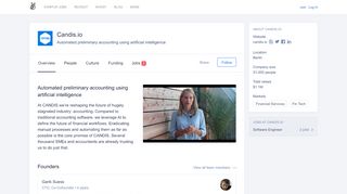 
                            11. Candis.io Careers, Funding, and Management Team | AngelList