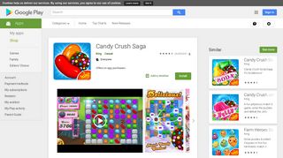 
                            4. Candy Crush Saga – Apps bei Google Play