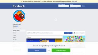 
                            2. Candy Crush Saga - Página inicial | Facebook