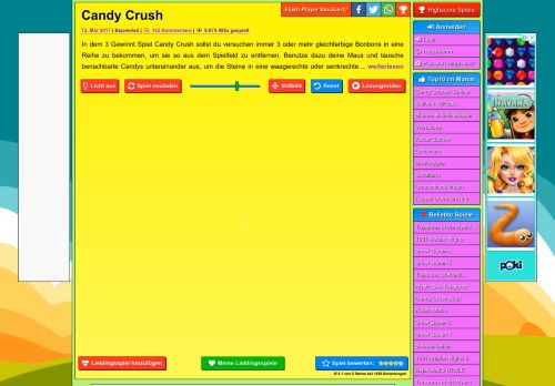 
                            4. Candy Crush spielen - Spiele-Kostenlos-Online.de