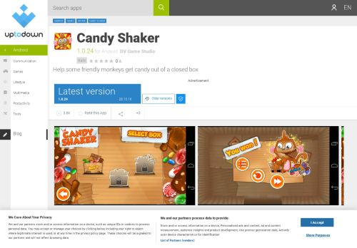 
                            5. Candy Shaker 1.0.24 for Android - Download