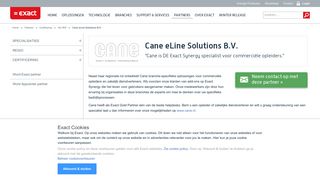 
                            11. Cane eLine Solutions B.V. - Exact Software