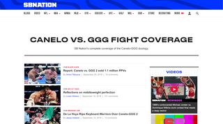 
                            13. Canelo vs. GGG Fight Coverage - SBNation.com