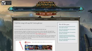 
                            4. Cảnh báo trang web nạp thẻ Garena giả mạo