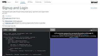 
                            3. CanJS - Signup and Login (Simple)