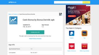 
                            7. Canlı Borsa by Borsa Derinlik Apk Download latest version 1.2- com ...