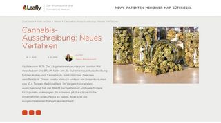 
                            4. Cannabis-Ausschreibung: Neues Verfahren – neues Glück? - Leafly