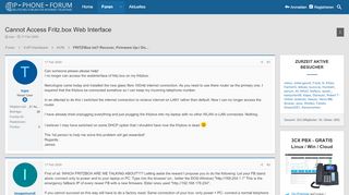 
                            13. Cannot Access Fritz.box Web Interface | IP Phone Forum