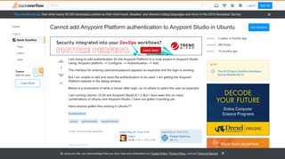 
                            8. Cannot add Anypoint Platform authentication to Anypoint Studio in ...