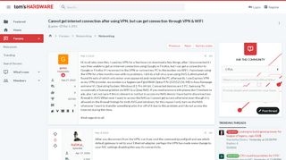 
                            12. Cannot get internet connection after using VPN, but can get ...