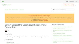 
                            12. Cannot Get past the Google Login Screen After a Factory Reset ...