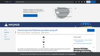 
                            4. Cannot load into Pokemon go when using wifi - Arqade