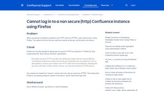 
                            10. Cannot log in to a non secure (http) Confluence instance using ...