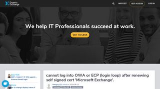 
                            9. cannot log into OWA or ECP (login loop) after renewing self signed ...