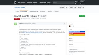 
                            6. cannot log into registry · Issue #16332 · openshift/origin · GitHub