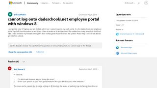 
                            5. cannot log onto dadeschools.net employee portal with windows 8 ...