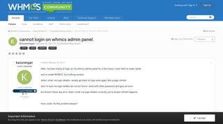 
                            1. cannot login on whmcs admin panel. - Troubleshooting Issues ...