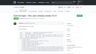 
                            2. Cannot login - this user already exists · Issue #329 · rlidwka/sinopia ...
