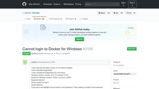 
                            9. Cannot login to Docker for Windows · Issue #3199 · docker/for-win ...