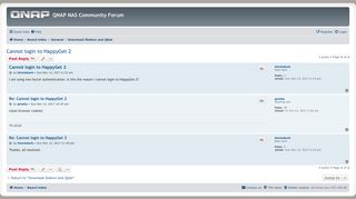 
                            3. Cannot login to HappyGet 2 - QNAP NAS Community Forum