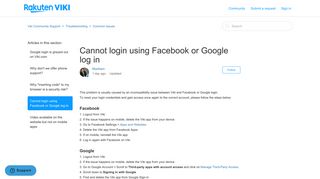 
                            8. Cannot login using Facebook on iOS – Viki Community Support