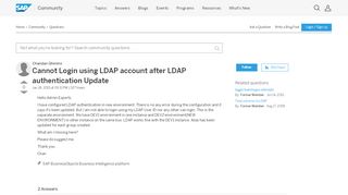 
                            8. Cannot Login using LDAP account after LDAP authentication Update ...