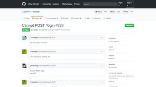 
                            5. Cannot POST /login · Issue #226 · gilbitron/Raneto · GitHub