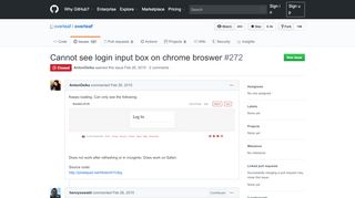 
                            11. Cannot see login input box on chrome broswer · Issue #272 ... - GitHub