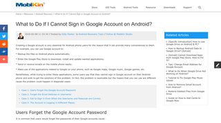 
                            4. Cannot Sign in Google Account on Android, How to Fix It? [Solved]