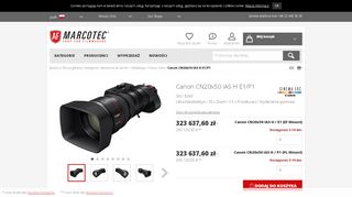 
                            7. Canon CN20x50 IAS H E1/P1 - AF Marcotec