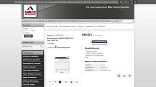 
                            11. Canon, Farblaserdrucker í-SENSYS LBP352x ... - AUDEHM WebShop